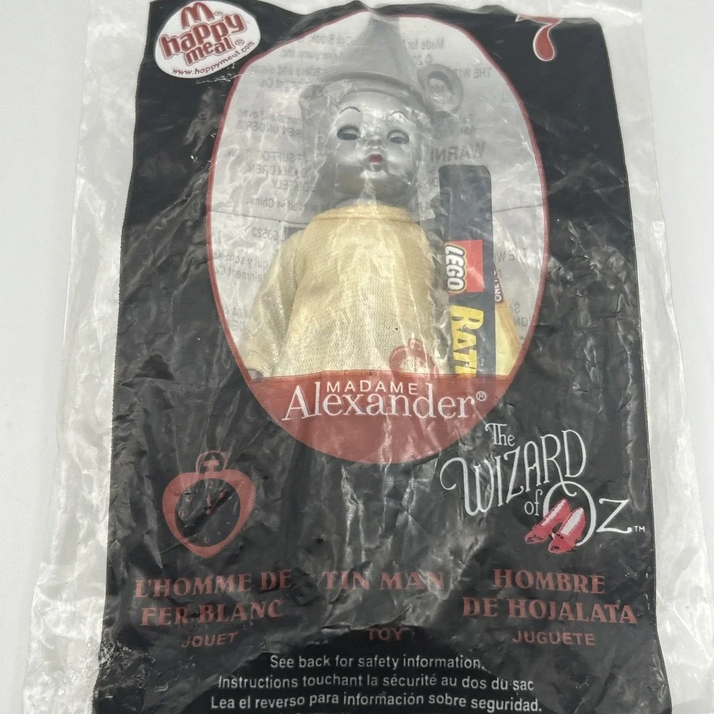 McDonald's Wizard of Oz Madame‎ Alexander Happy Meal Toy 2008 Set Of 5 Sealed